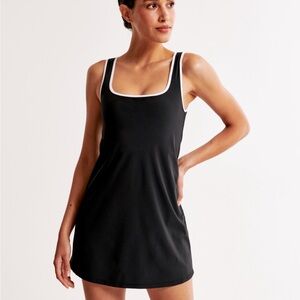 Abercrombie Black and White Tank Dress
